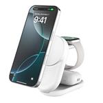 Belkin UltraCharge™ Qi2 25W 3v1 Magnetická nabíječka pro iPhone/Apple Watch/AirPods, bílá