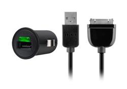 Belkin USB nabíječka do auta 2,1A/5V pro GalaxyTab + kabel - černá