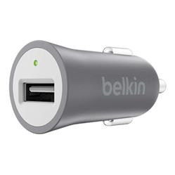 Belkin USB nabíječka do auta 2,4A/5V MIXIT Metallic - černá