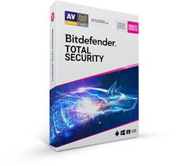 Bitdefender Total Security 2020 10 zařízení na 1 rok BOX