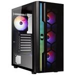 BitFenix skříň Apollo / ATX / 4x 120mm FRGB fan / 3x USB 3.0 / USB 2.0 / tvrzené sklo / černá