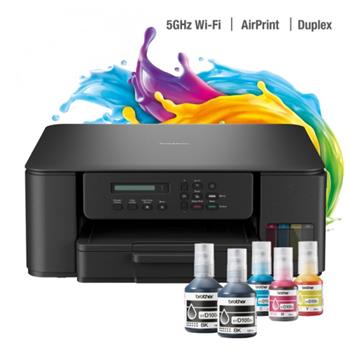 Brother DCP-T530DWYJ1 (tisk./kop./sken.) ink benefit plus, 16 stran/min, Duplex, WiFi, 128MB, černá