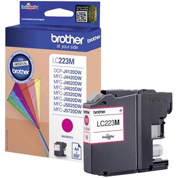 Brother LC-223M (inkoust magenta,600 str.@ 5% draft)