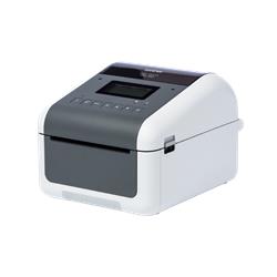 Brother TD-4550DNWB (tiskárna štítků s LCD displejem, 300 dpi, max šířka 108 mm), USB, RS232C, LAN, Bluetooth, Wi-Fi