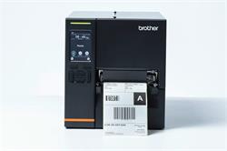 Brother TJ-4121TN (průmyslová termální tiskárna štítků,dotyk.displej,300 dpi, max šířka 105,7mm), USB, RS232, LAN, 128M