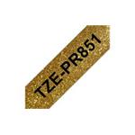 Brother - TZe-PR851 exklusivní, zlatá/černá, 24mm
