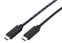 C-TECH Kabel USB 3.2, Type-C (CM/CM), PD 100W, 20Gbps, 2m, černý