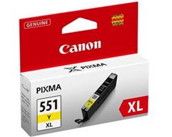 Canon cartridge CLI-551Y XL Yellow