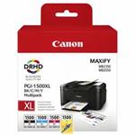 Canon cartridge INK PGI-1500XL BK/C/M/Y MULTI
