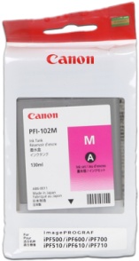 Canon cartridge PFI-102M iPF-500, 60x0, 70xx, LP-xx (PFI102M)
