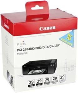 Canon cartridge PGI-29 MBK/PBK/DGY/GY/LGY/CO Multi