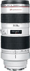 Canon EF 70-200mm f/2.8 L USM Zoom objektiv