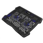CANYON chladící podstavec NS03 pro notebook 10-15.6", LED podsvícení, 2x ventilátor, 340x265x30mm