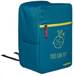CANYON CSZ-03 batoh pro 15.6" notebook, 20x25x40cm, 20L, příruční zavazadlo, tmavě zelená