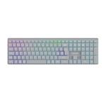 CANYON keyboard HKB-W11 EN/CS RGB Dual Mode Wireless Grey