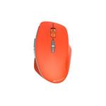 CANYON myš optická bezdrátová MW-21R, nastavitelné rozlišení 800/1200/1600 dpi, 7 tl, USB reciever, červená