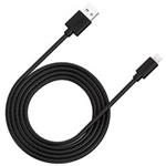 CANYON nabíjecí kabel Lightning MFI-12, 26MB/s, 5V/2.4A, Apple certifikát, délka 2m, bílá