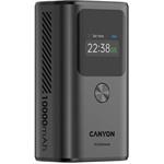 CANYON Power Bank PB-130, 10000mAh PD30W, TFT display, dark grey