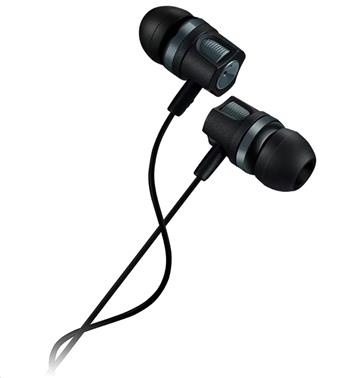 CANYON stereo sluchátka SEP-3, špunty do uší, černo - tmavě šedá