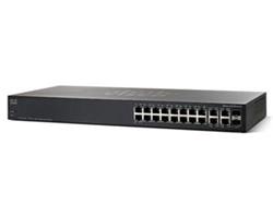 Cisco SG300-20, 18xGiga + 2x SFP Switch