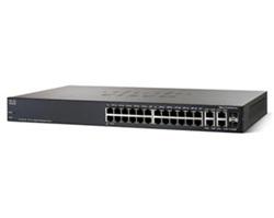 Cisco SG300-28P, 26xGiga PoE + 2xSFP Switch