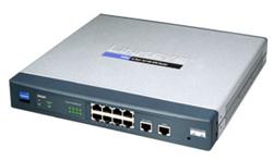 Cisco VPN Router RV082, 8xLAN 10/100 + 2xWAN