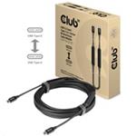 Club3D Kabel USB 3.2 Gen2 Type-C to C Active Bi-directional (M/M) 8K60