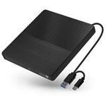 CONNECT IT 3v1 SlimDrive Externí CD/DVD mechanika USB-C/A