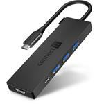 CONNECT IT USB-C hub, 5v1 (USB-C,3xUSB-A,HDMI), externí, ANTRACITOVÝ