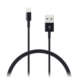 CONNECT IT Wirez Apple Lightning - USB, černý, 2m