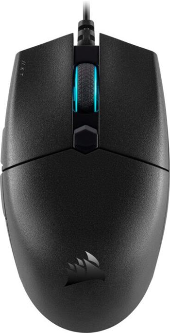 CORSAIR Katar PRO/Herní/Optická/Pro praváky/12 400 DPI/Drátová USB/Černá