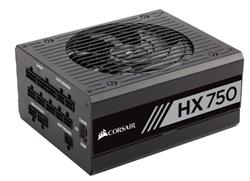 Corsair PC zdroj 750W HX750 modulární 80+ Platinum 135mm ventilátor
