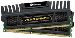 Corsair Vengeance 8GB (Kit 2x4GB) 1600MHz DDR3, CL9 1.5V, černý chladič, XMP