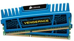 Corsair Vengeance 8GB (Kit 2x4GB) 1600MHz DDR3, CL9 1.5V, modrý chladič, XMP