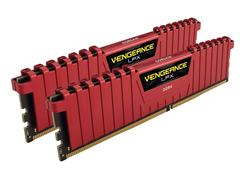 Corsair Vengeance LPX 32GB (Kit 2x16GB) 2400MHz DDR4 CL14 1.35V, červený