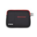 CRONO pouzdro na tablet 7,9"/ černé/ zip/ neopren