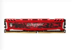 Crucial DDR4 8GB Ballistix Sport LT DIMM 2666MHz CL16 SR x8 červená