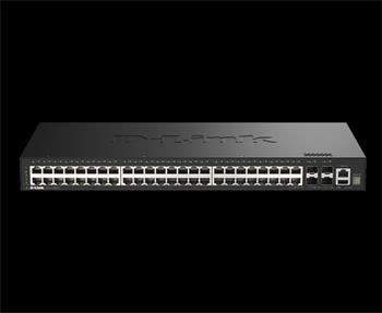 D-Link 48 Ports GE + 4 Ports 10G SFP+ Smart Managed Switch - DGS-1530-52/E