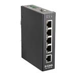 D-Link DIS-100E-5W 5 Port Unmanaged Switch with 5 x 10/100 BaseT(X) ports