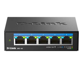 D-Link DMS-105/E 5-port Multi-Gigabit Unmanaged Switch