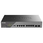 D-Link DSS-200G-10MP/E 10-Port Gigabit Ethernet PoE+ Surveillance Switch