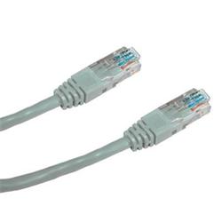 DATACOM Patch kabel UTP CAT5E 1m (x) šedý křížený