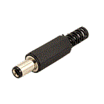 DC konektor souosý na kabel 5,5 x 2,5mm (9mm)