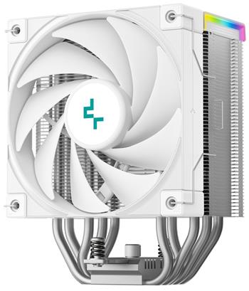 DEEPCOOL chladič AK500S Digital SE / 120mm fan / 5x heatpipes / PWM / pro Intel i AMD / ARGB / bílý