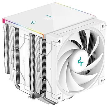 DEEPCOOL chladič AK620 Digital SE / 2x120mm fan / 6x heatpipes / pro Intel i AMD/ digitální display / bílý