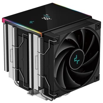 DEEPCOOL chladič AK620 Digital SE / 2x120mm fan / 6x heatpipes / pro Intel i AMD/ digitální display / černý