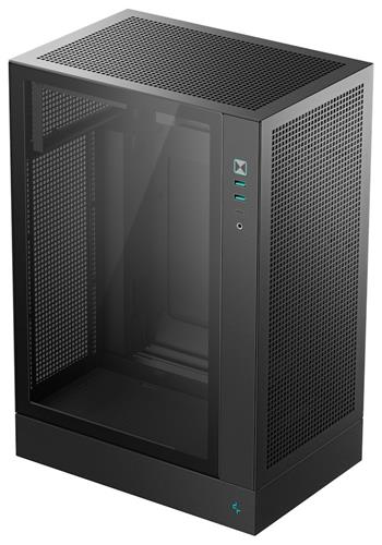 DEEPCOOL skříň CH170 Plus / vertikální microATX / 2xUSB 3.0 / USB-C / černá