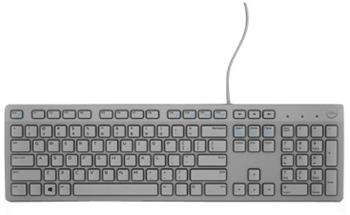 Dell KB216/Drátová USB/US layout/Šedá