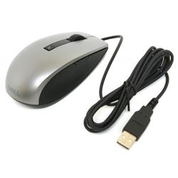 DELL myš/ laserová/ 6-tlačítková/ USB/ drátová/ stříbrná