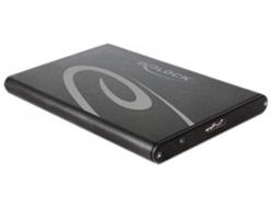 Delock 2.5” Externí pouzdro SATA HDD > USB 3.0 (až do 7 mm HDD)